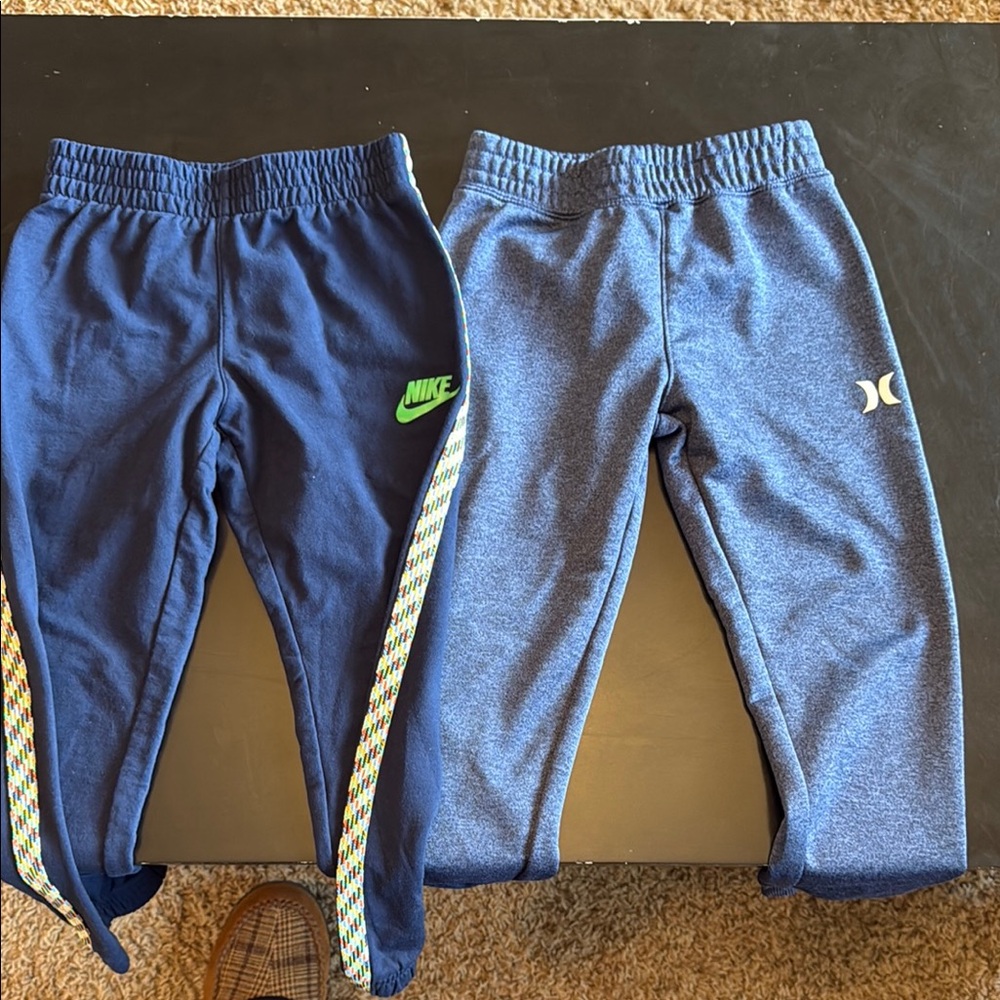 Nike and Hurley Kids' Blue Joggers Set size 6